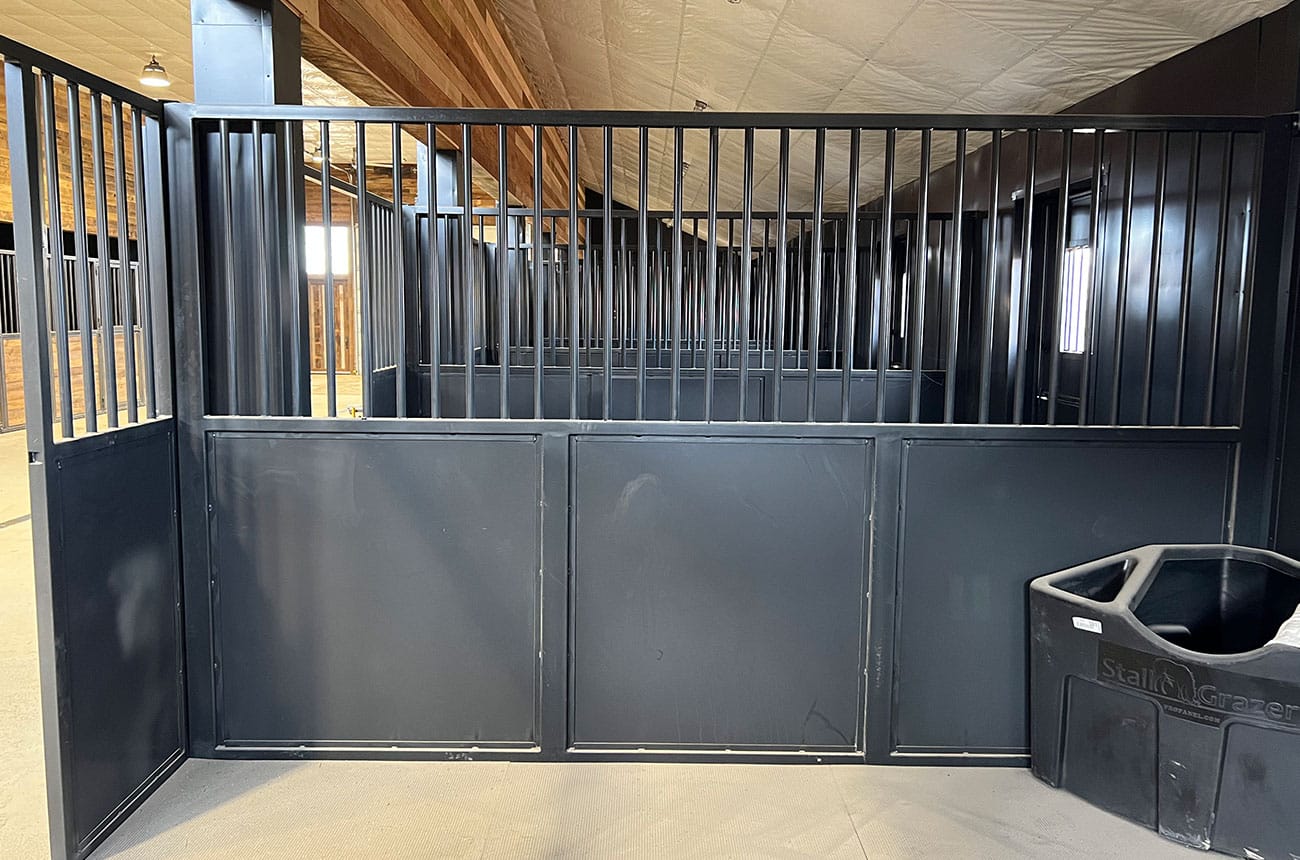 Custom Metal Barn Stalls